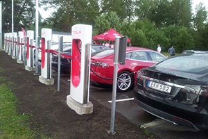 Tesla Supercharger in Europe